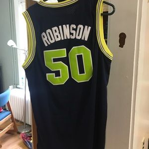David Robinson Navy basketball jersey